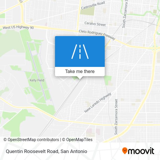 Quentin Roosevelt Road map