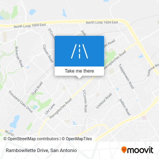Rambowllette Drive map