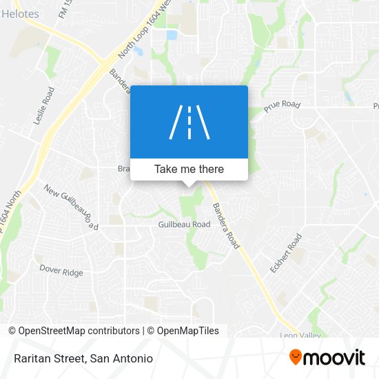 Raritan Street map