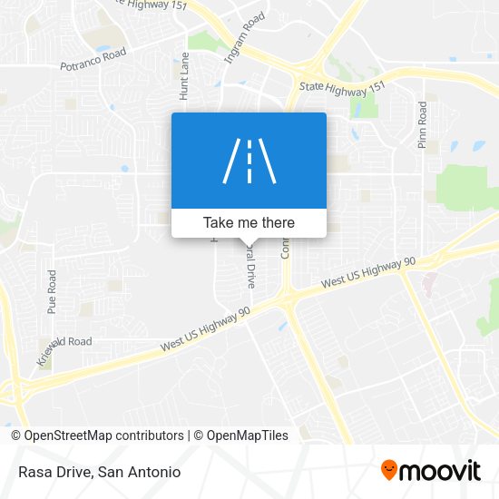 Mapa de Rasa Drive