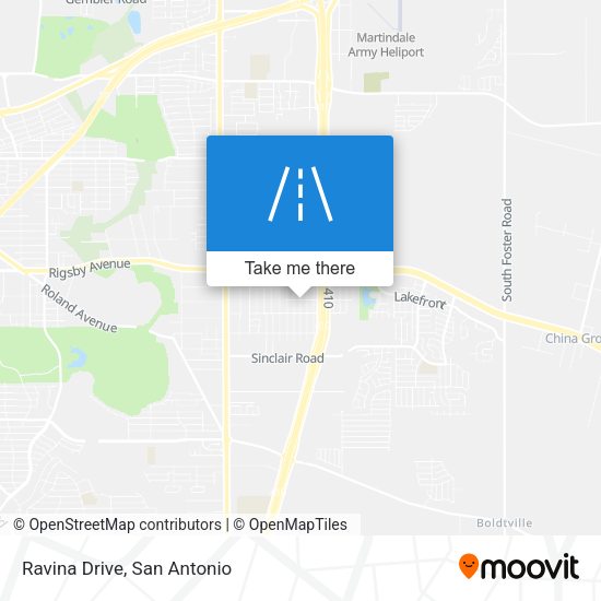 Mapa de Ravina Drive