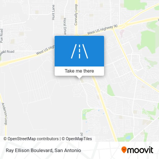Ray Ellison Boulevard map