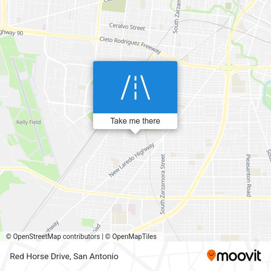 Red Horse Drive map