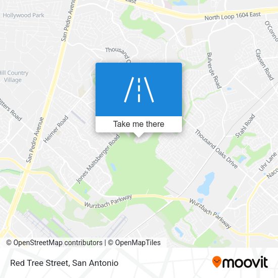 Red Tree Street map