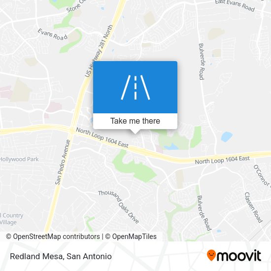 Redland Mesa map