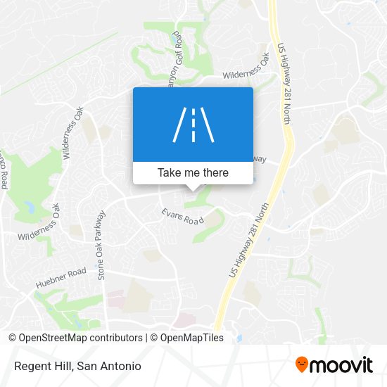Mapa de Regent Hill