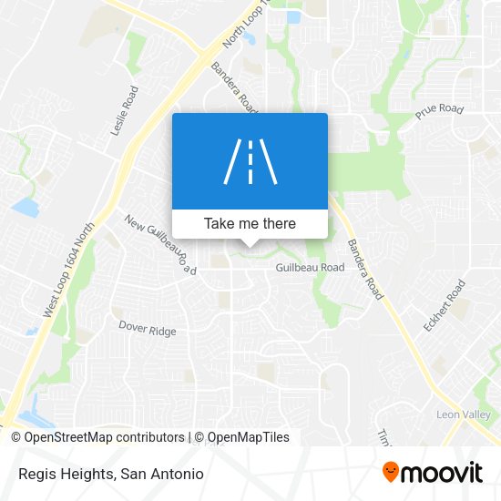 Mapa de Regis Heights