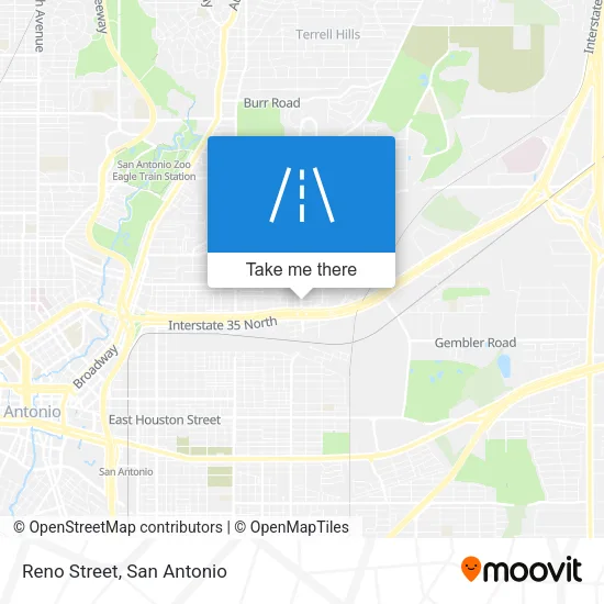 Mapa de Reno Street