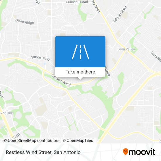 Restless Wind Street map