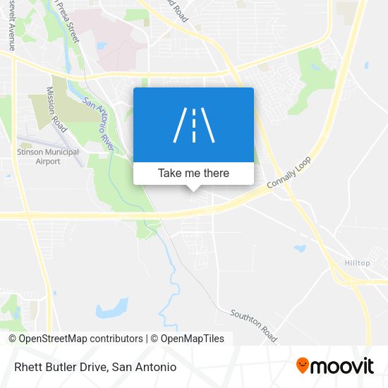 Rhett Butler Drive map