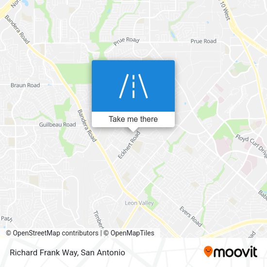 Mapa de Richard Frank Way