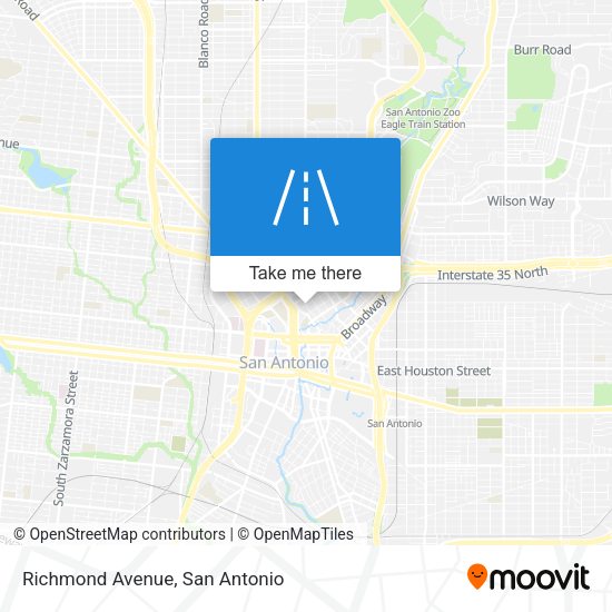 Richmond Avenue map