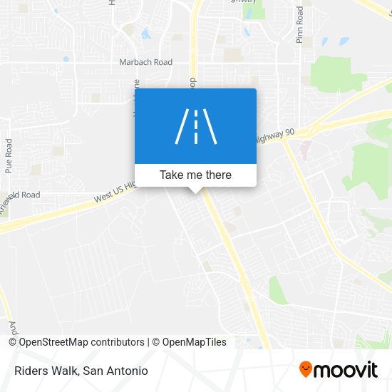 Mapa de Riders Walk