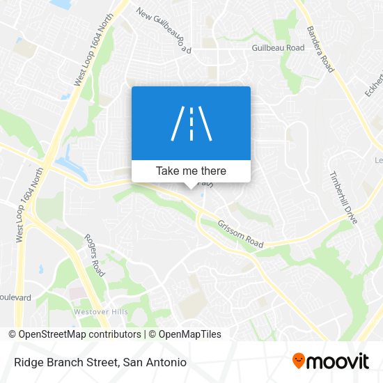 Ridge Branch Street map