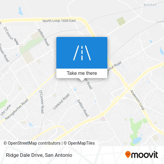 Mapa de Ridge Dale Drive