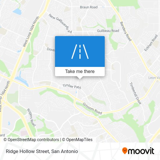 Mapa de Ridge Hollow Street