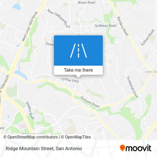 Mapa de Ridge Mountain Street