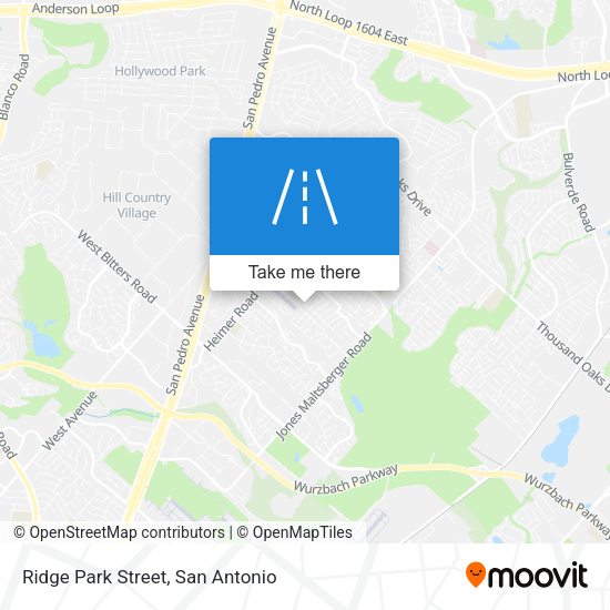 Ridge Park Street map