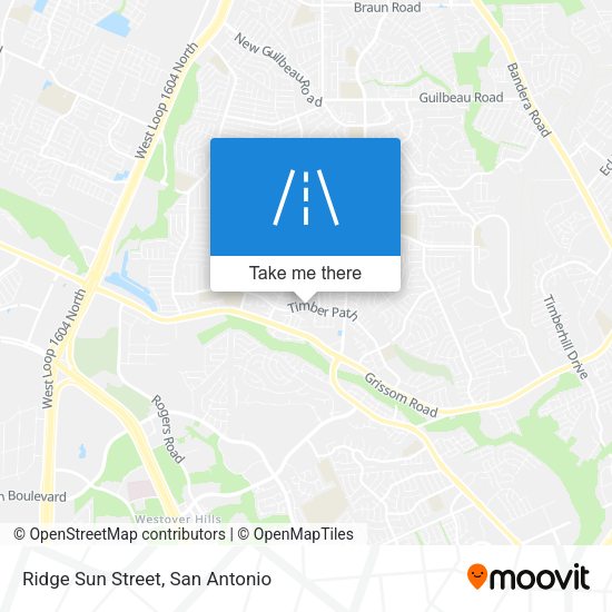 Ridge Sun Street map
