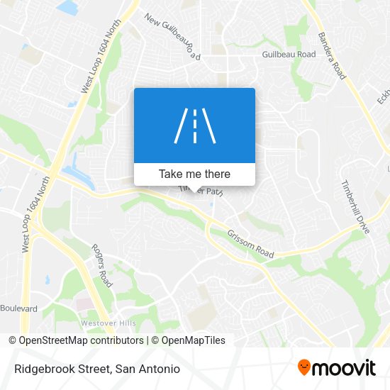 Ridgebrook Street map