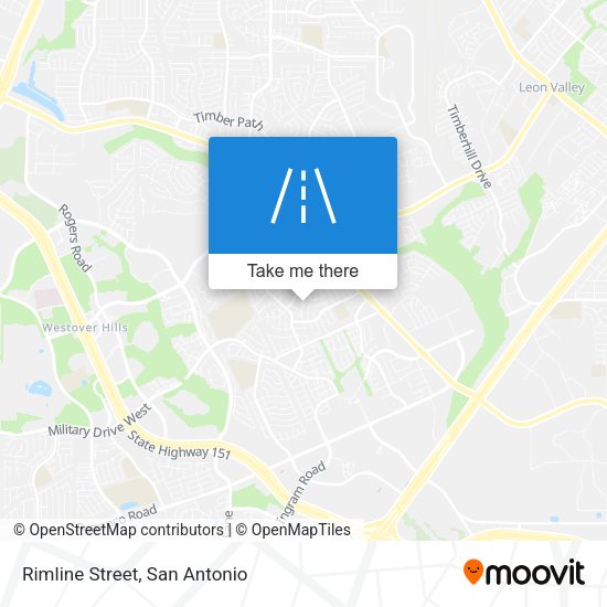 Mapa de Rimline Street