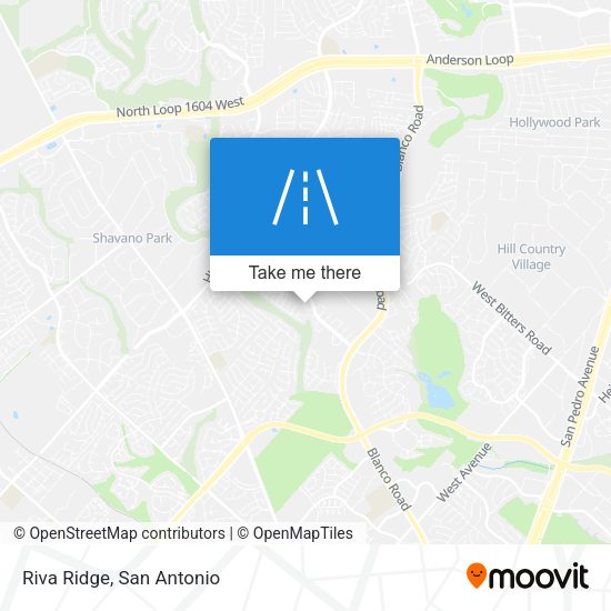Mapa de Riva Ridge