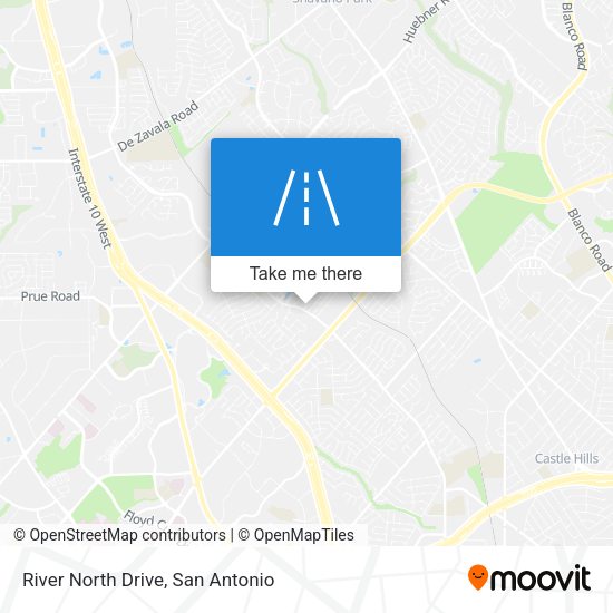Mapa de River North Drive