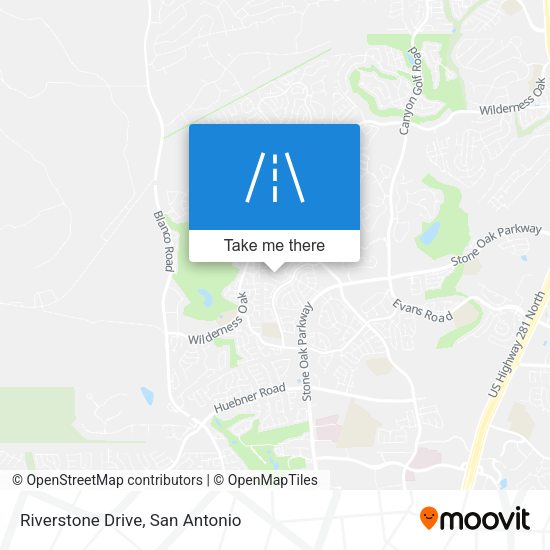 Mapa de Riverstone Drive