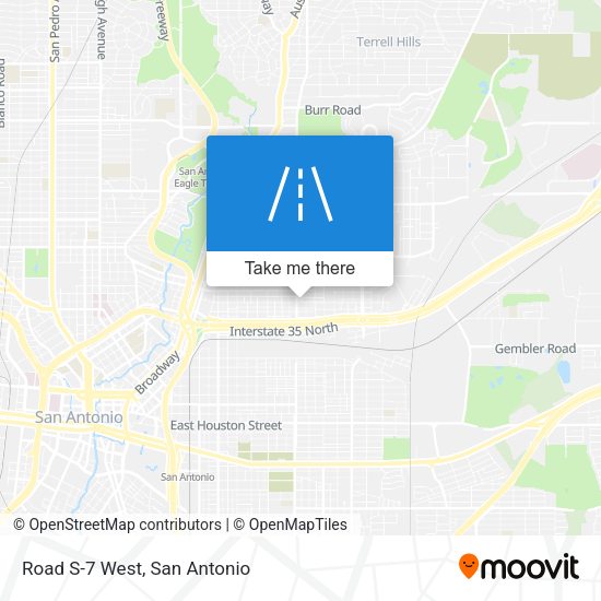 Mapa de Road S-7 West