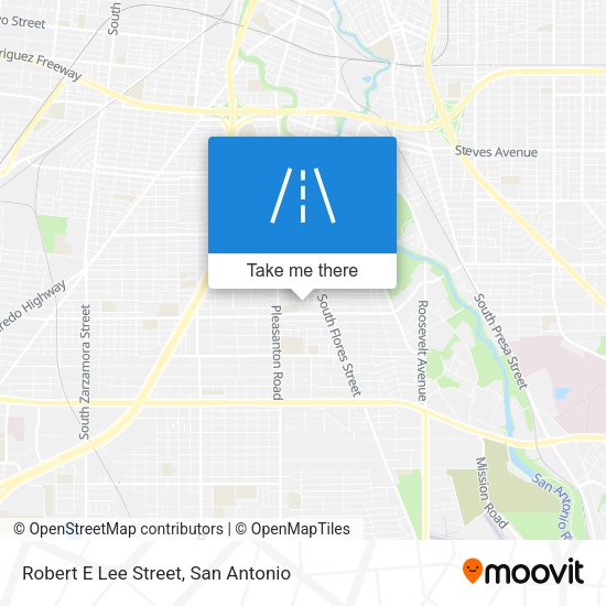 Mapa de Robert E Lee Street