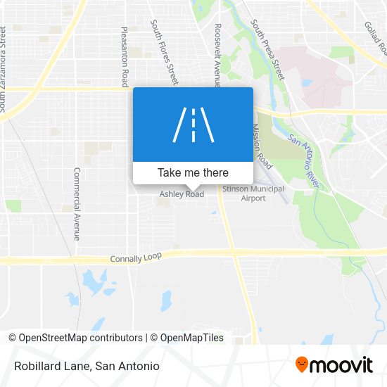 Robillard Lane map
