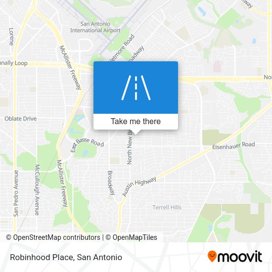 Mapa de Robinhood Place