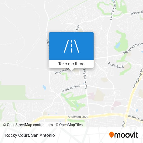 Mapa de Rocky Court