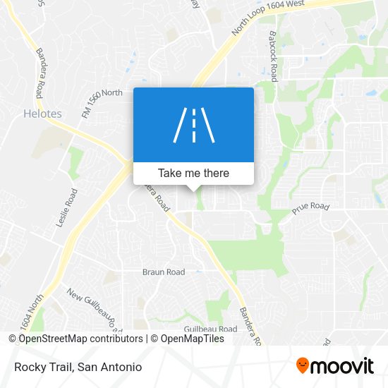 Mapa de Rocky Trail