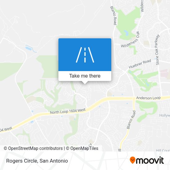 Mapa de Rogers Circle