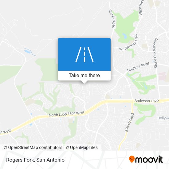 Mapa de Rogers Fork