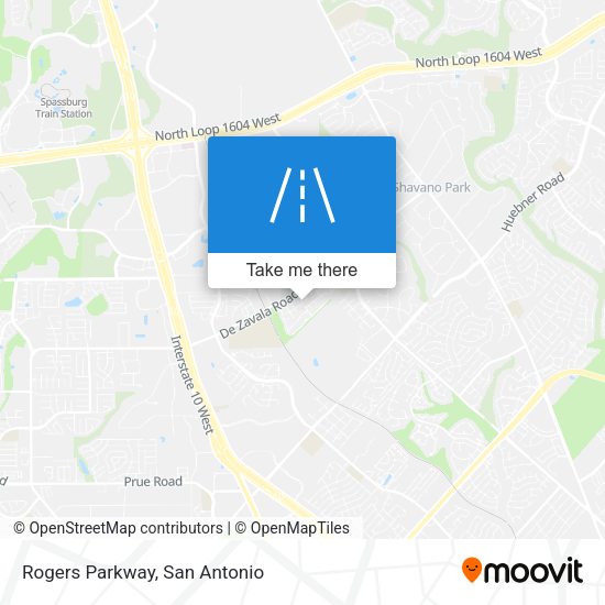 Mapa de Rogers Parkway