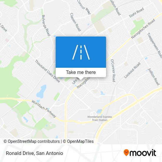 Ronald Drive map