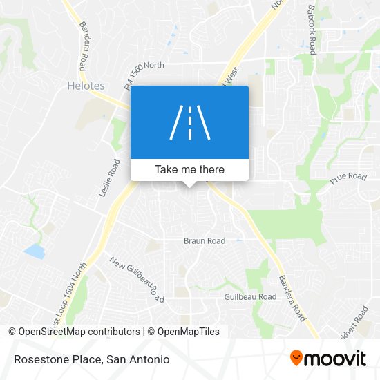 Rosestone Place map