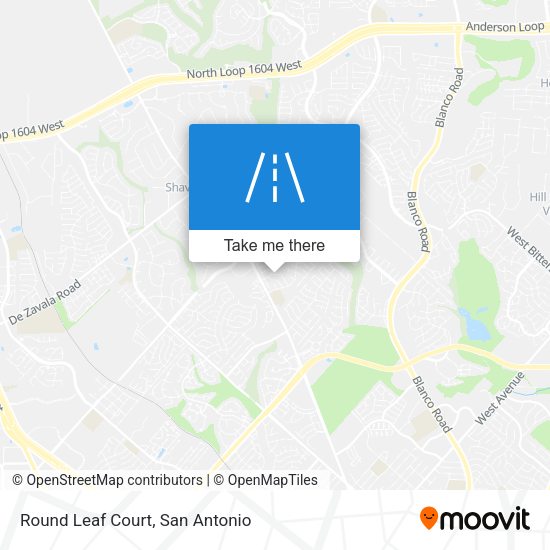Round Leaf Court map