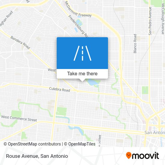 Mapa de Rouse Avenue