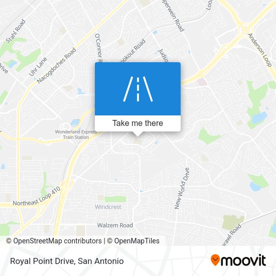 Royal Point Drive map