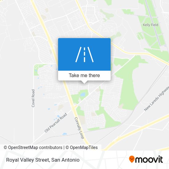 Royal Valley Street map