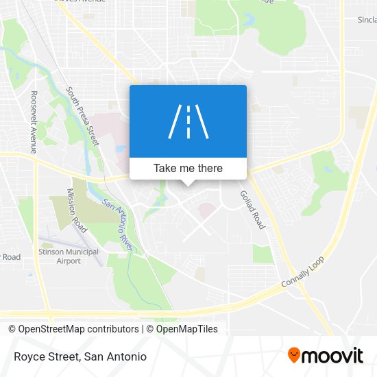 Royce Street map