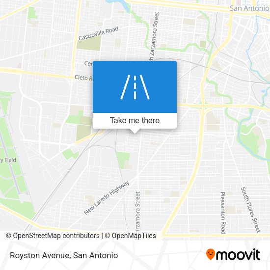 Mapa de Royston Avenue