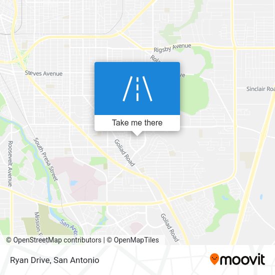 Mapa de Ryan Drive