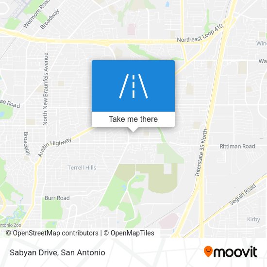 Mapa de Sabyan Drive