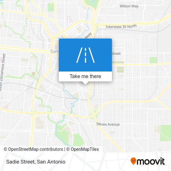 Mapa de Sadie Street