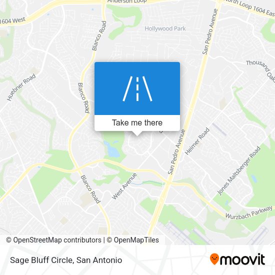 Sage Bluff Circle map