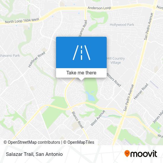 Mapa de Salazar Trail